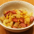 かなりんココりん's cooksnap of when they made お弁当に♡ポテトとコーンのコロコロサラダ.