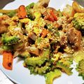 あまね's cooksnap of when they made 鶏肉×ガリポン☆ゴーヤチャンプルー！.