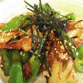 CarmenKoni's cooksnap of when they made ちくわとピーマンのバター醤油炒め.