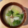Tomomims's cooksnap of when they made 蕪としめじのお味噌汁☆顆粒だしで簡単に！.