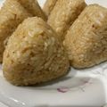うりんうりん's cooksnap of when they made ん？ビビンバ？焼き肉のタレで焼おにぎり♡.