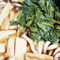ブランシュkuu's cooksnap of when they made 小松菜と油揚げの煮浸し.