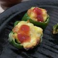 TaytNeyy's cooksnap of when they made お弁当の可愛いおかず♪エッグｉｎピーマン.
