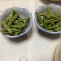 明日の風☆'s cooksnap of when they made 十六ささぎの生姜醤油あえ.