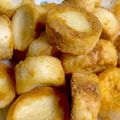 万年ダイエッター！'s cooksnap of when they made サクサクふわふわ☆きな粉風味のお麩ラスク.