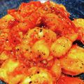 Emihann's cooksnap of when they made 本格！トマトでエビチリ☆.