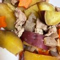 みゃみゃごと's cooksnap of when they made 具材たっぷり！サツマイモと豚バラの煮物.