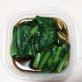 ☆ひなたmama☆'s cooksnap of when they made めんつゆ　ｄｅ　小松菜のお漬もの.