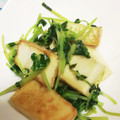 ★☆ayumin☆★'s cooksnap of when they made 豆苗と厚揚げのめんつゆマヨ炒め.