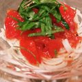 ブランシュkuu's cooksnap of when they made 簡単☆トマトの冷製パスタ.