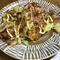 手抜きクック's cooksnap of when they made 妊婦ランチ♪大根とキャベツのお好み焼き.