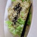憂面（ゆーも）'s cooksnap of when they made サッポロ一番塩ラーメンで焼きラーメン！.