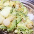 えり｡˚✩'s cooksnap of when they made 簡単夏おかず！ゴーヤと海老のかき揚げ.