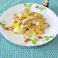 みかかめ's cooksnap of when they made ＊エリンギ＆ベーコンの卵炒め＊.