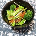 ﾁｲﾁｬﾝﾏﾏ's cooksnap of when they made 簡単♡きんぴらごぼうでホットサラダ♡.