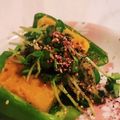 私市ビッキーズ津門巳's cooksnap of when they made “ピーマン丸ごと南瓜貝割れ大根サラダ”.