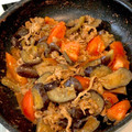 s06007's cooksnap of when they made 豚肉とナスとトマトの炒め煮.