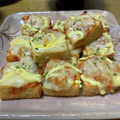 ゆいランラン's cooksnap of when they made 厚揚げde熱々とろ～りキムチピザ.