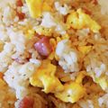 ゆうママ(•ө•)♡'s cooksnap of when they made 簡単に旨っ！【ソーセージと卵の洋風炒飯】.