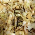 mitimiya's cooksnap of when they made お弁当作り置き　キャベツ炒めの梅塩昆布.