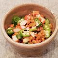 あーこ姐's cooksnap of when they made オクラとカニ蒲鉾の納豆あえ♪.