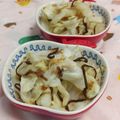 赤い電話's cooksnap of when they made 簡単5分☆キャベツの塩昆布おかか和え.
