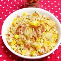 クックみゅーみゅー's cooksnap of when they made 娘も作れる！ズボラに作るエビ塩炒飯.