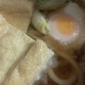 ﾌﾞﾚﾝﾀﾞ's cooksnap of when they made 麺つゆで簡単美味しい鍋焼きうどん♡1人前.