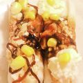 私市ビッキーズ津門巳's cooksnap of when they made “ポテサラこぶコーンソース竹輪ボード”.