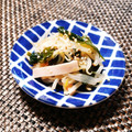 もふもふクロさん's cooksnap of when they made もやしとわかめの酢の物.