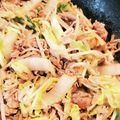 みかん色の空's cooksnap of when they made 豚白菜炒め　ねぎ塩味.