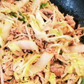 みかん色の空's cooksnap of when they made 豚白菜炒め　ねぎ塩味.
