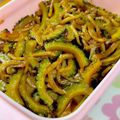 よしよしのキッチン☆'s cooksnap of when they made 大人の味♡ゴーヤとしらすの佃煮.