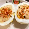 はなのかくめいじ's cooksnap of when they made ゆで卵de簡単おつまみ☘️味噌マヨ.