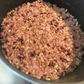 Yokchina's cooksnap of when they made 鍋で炊く玄米ごはん もち麦 黒米入り.