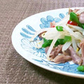 り～たん。's cooksnap of when they made 砂肝ともやしの炒め物.