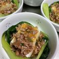 ☆あさ's cooksnap of when they made チンゲン菜と豆腐の中華肉あんかけ.