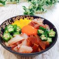 Satoco❋'s cooksnap of when they made ばくだん☆ツマミでも丼物でも美味しいよ☆.