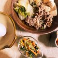 mack♪♪♪'s cooksnap of when they made 豚すき焼き風・肉豆腐.