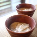 みるく茶's cooksnap of when they made はったい粉入り★豆腐バナナプリン★.