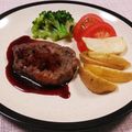 クックHG9V8Y☆'s cooksnap of when they made コク旨ソースの本格ビーフステーキ.