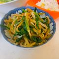 へい♡ゆー♡'s cooksnap of when they made 簡単で美味しい！ニラともやしのナムル.