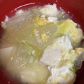 snow012's cooksnap of when they made 白菜と豆腐の塩糀とろみスープ.