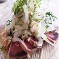 ＠ももこ's cooksnap of when they made ヘルシー！薬味たっぷり♪かつおのたたき！.