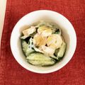caruga's cooksnap of when they made バナナときゅうりのサラダ.