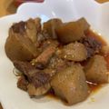 にゃおにゃお's cooksnap of when they made 圧力鍋が無くても大丈夫♪とろとろ牛すじ.
