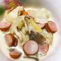 DWELL's cooksnap of when they made 豆乳味噌スープ.