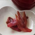 ぱりぱりっこ's cooksnap of when they made 自家製梅酢でミョウガの梅酢漬け.