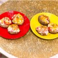おもちまるとシャルル's cooksnap of when they made 椎茸のカニカマ詰め.