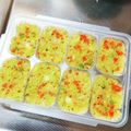 yu091's cooksnap of when they made 離乳食後期★レンジで簡単手づかみ卵うどん.